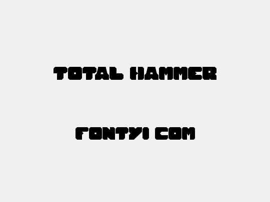 TOTAL HAMMER