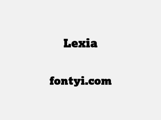Lexia