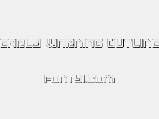 Early Warning Outline