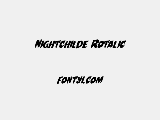 Nightchilde Rotalic
