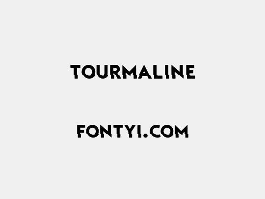 Tourmaline