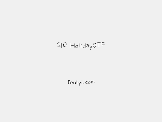 210 HolidayOTF