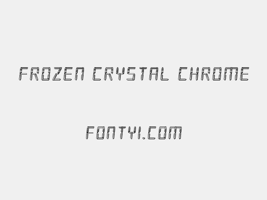 Frozen Crystal Chrome