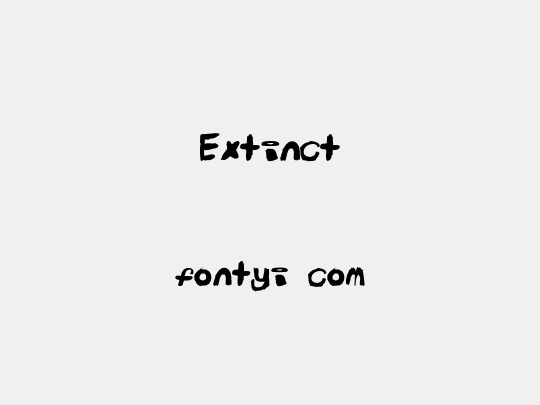 Extinct