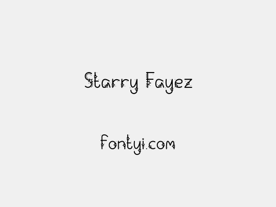 Starry Fayez