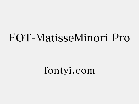 FOT-MatisseMinori Pro