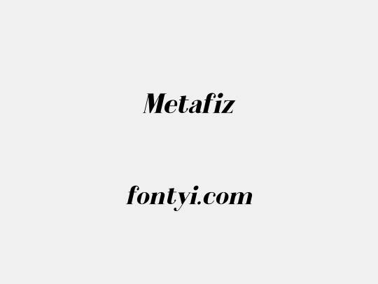 Metafiz