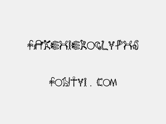 FakeHieroglyphs