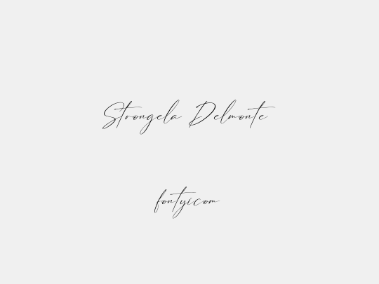 Strongela Delmonte