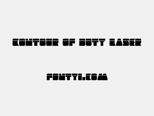 Contour of Duty Laser