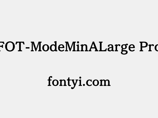 FOT-ModeMinALarge Pro