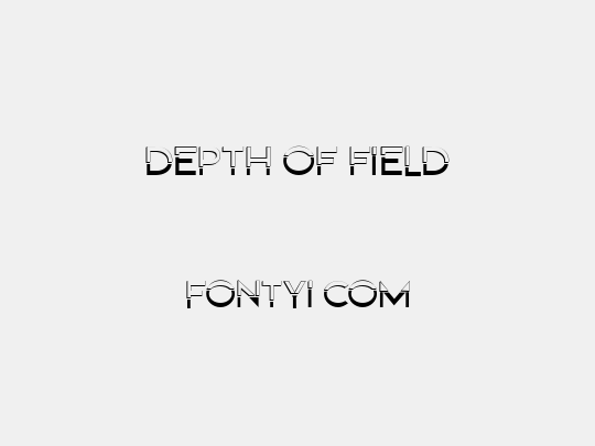Depth of Field