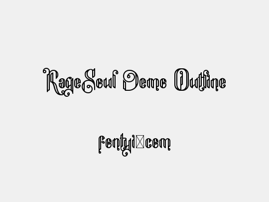 RageSoul Demo Outline