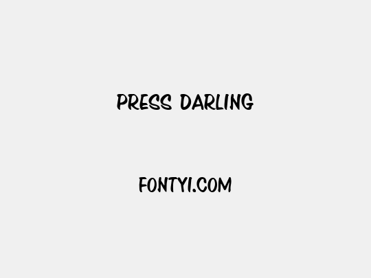 Press Darling