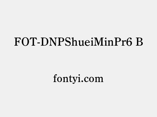 FOT-DNPShueiMinPr6 B