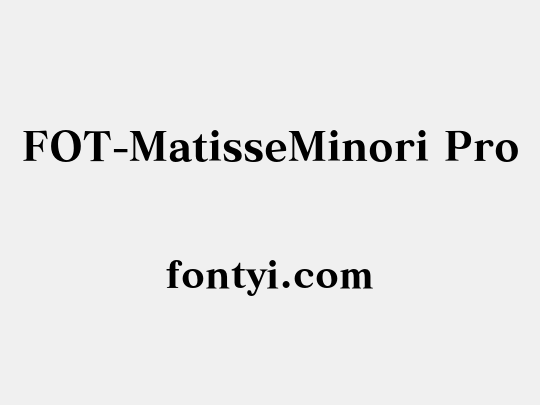 FOT-MatisseMinori Pro