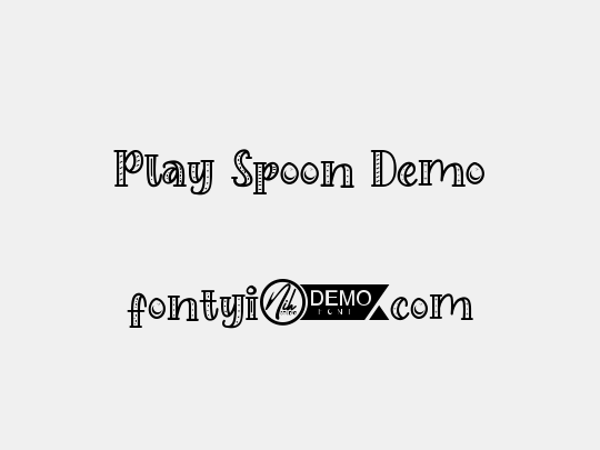 Play Spoon Demo