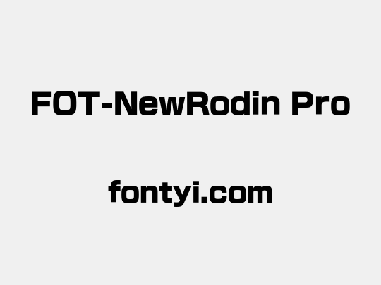 FOT-NewRodin Pro