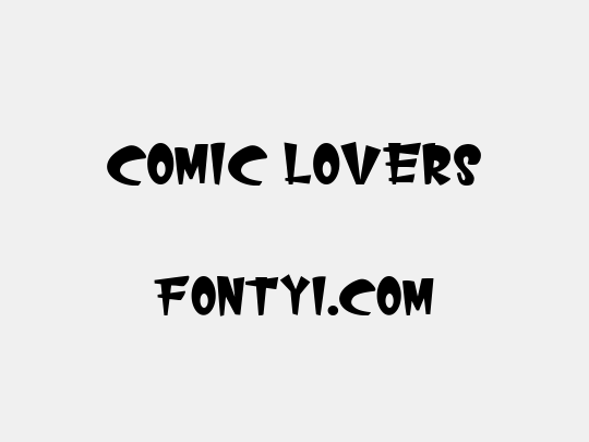 COMIC LOVERS