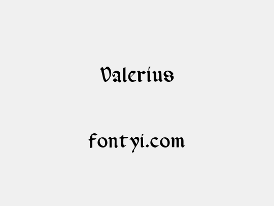 Valerius