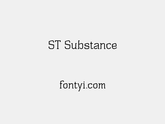 ST Substance