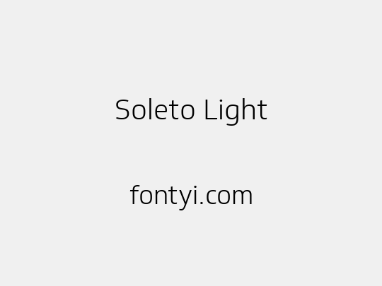 Soleto Light