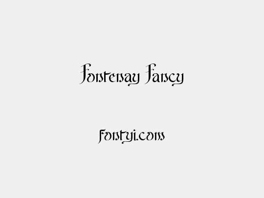 Fontenay Fancy