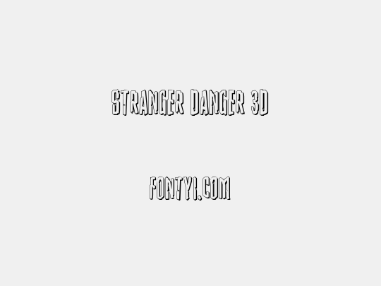 Stranger Danger 3D