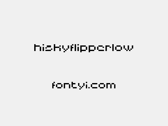 HISKYFLIPPERLOW