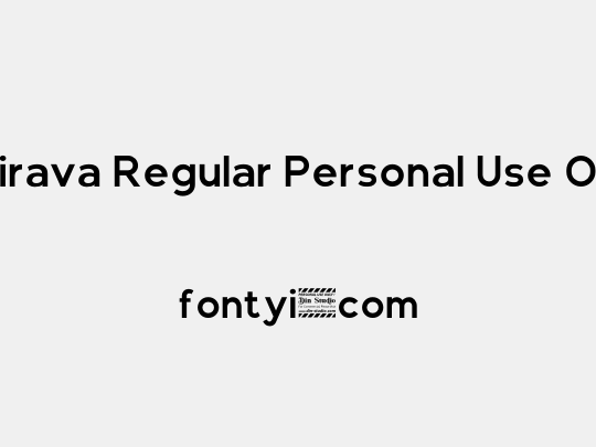 Mirava Regular Personal Use Onl