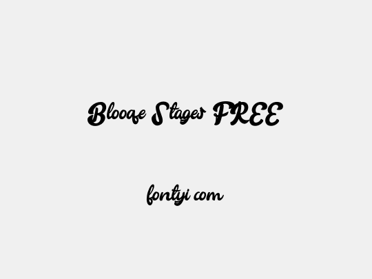 Blooqe Stages FREE