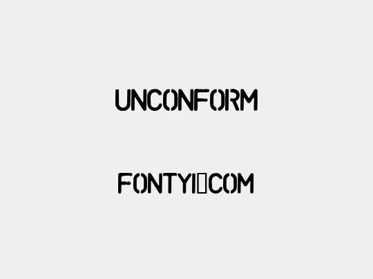 UNCONFORM