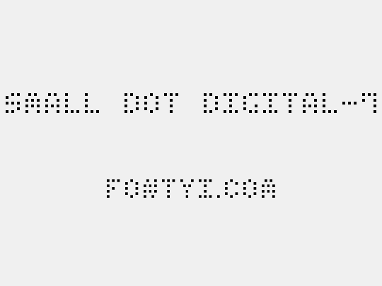 Small Dot Digital-7