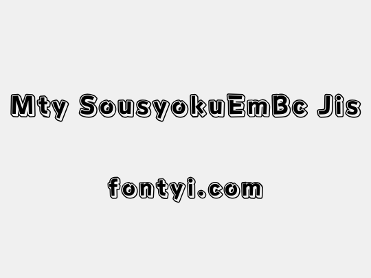 Mty SousyokuEmBc Jis