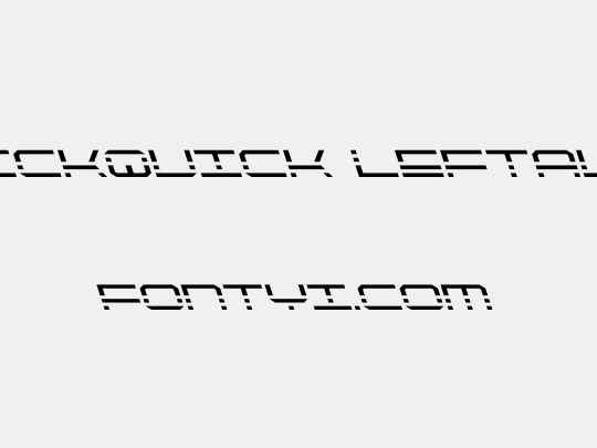 QuickQuick Leftalic