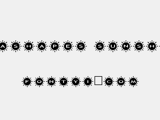 AlphaShapes sunshine 2