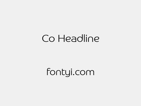 Co Headline