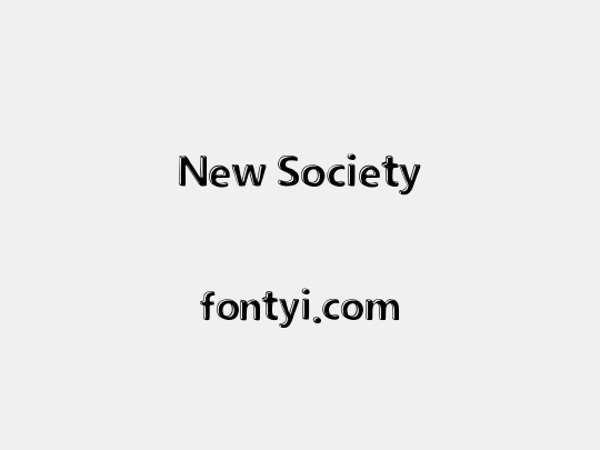 New Society