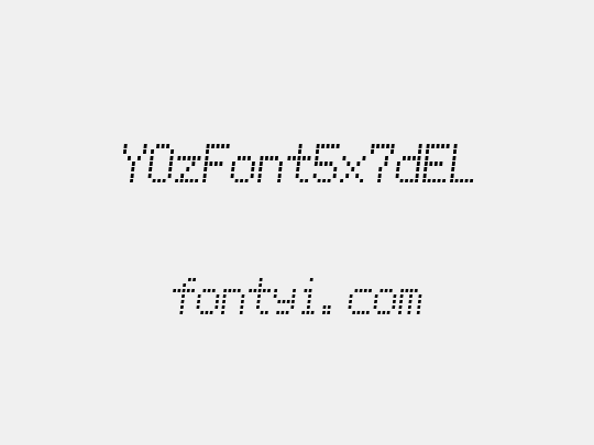 YOzFont5x7dEL