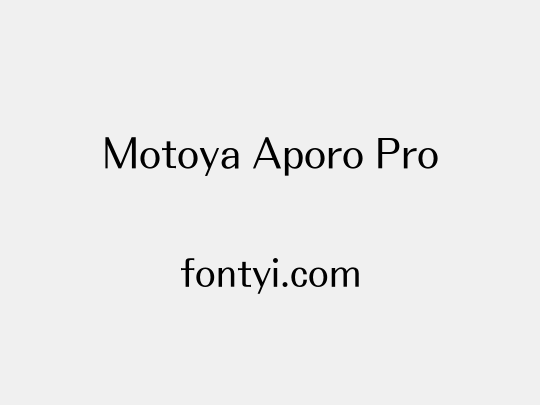Motoya Aporo Pro