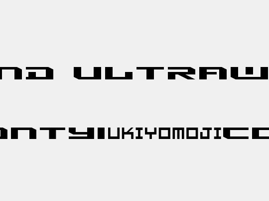 Broadband Ultrawide DEMO