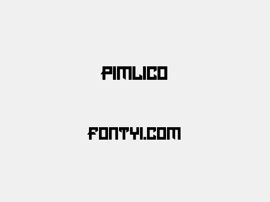 Pimlico
