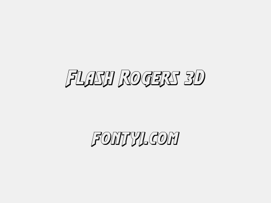 Flash Rogers 3D