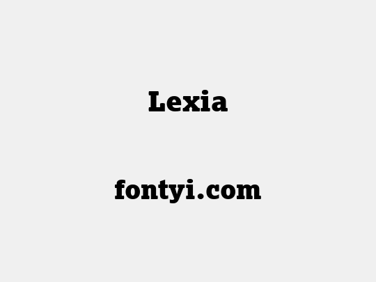 Lexia