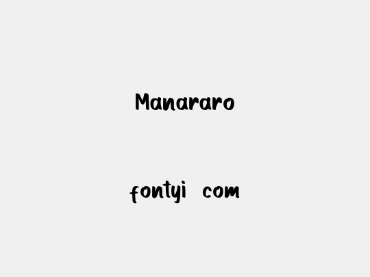 Manararo