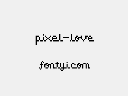 pixel-love