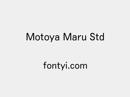Motoya Maru Std