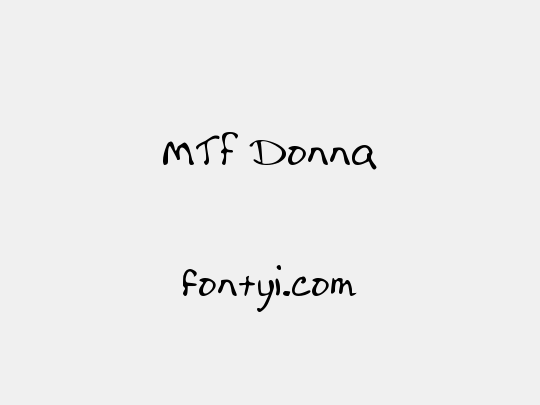MTF Donna