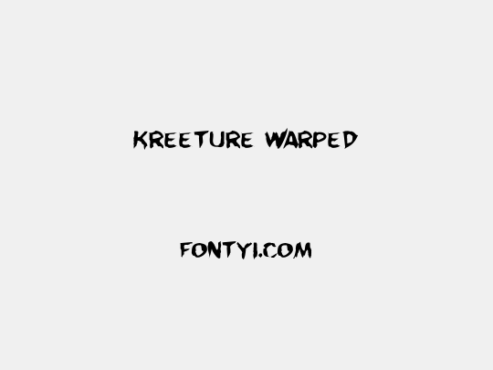 Kreeture Warped