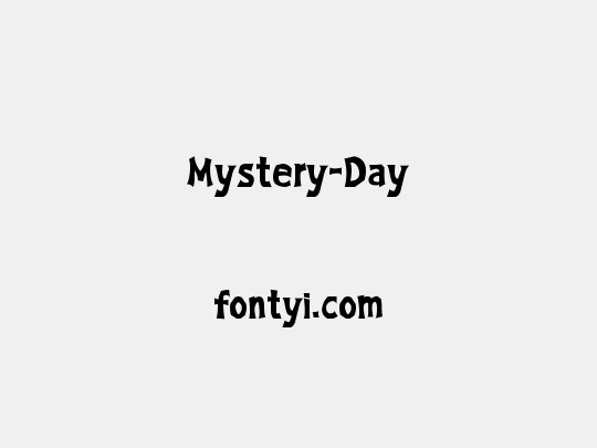 Mystery-Day